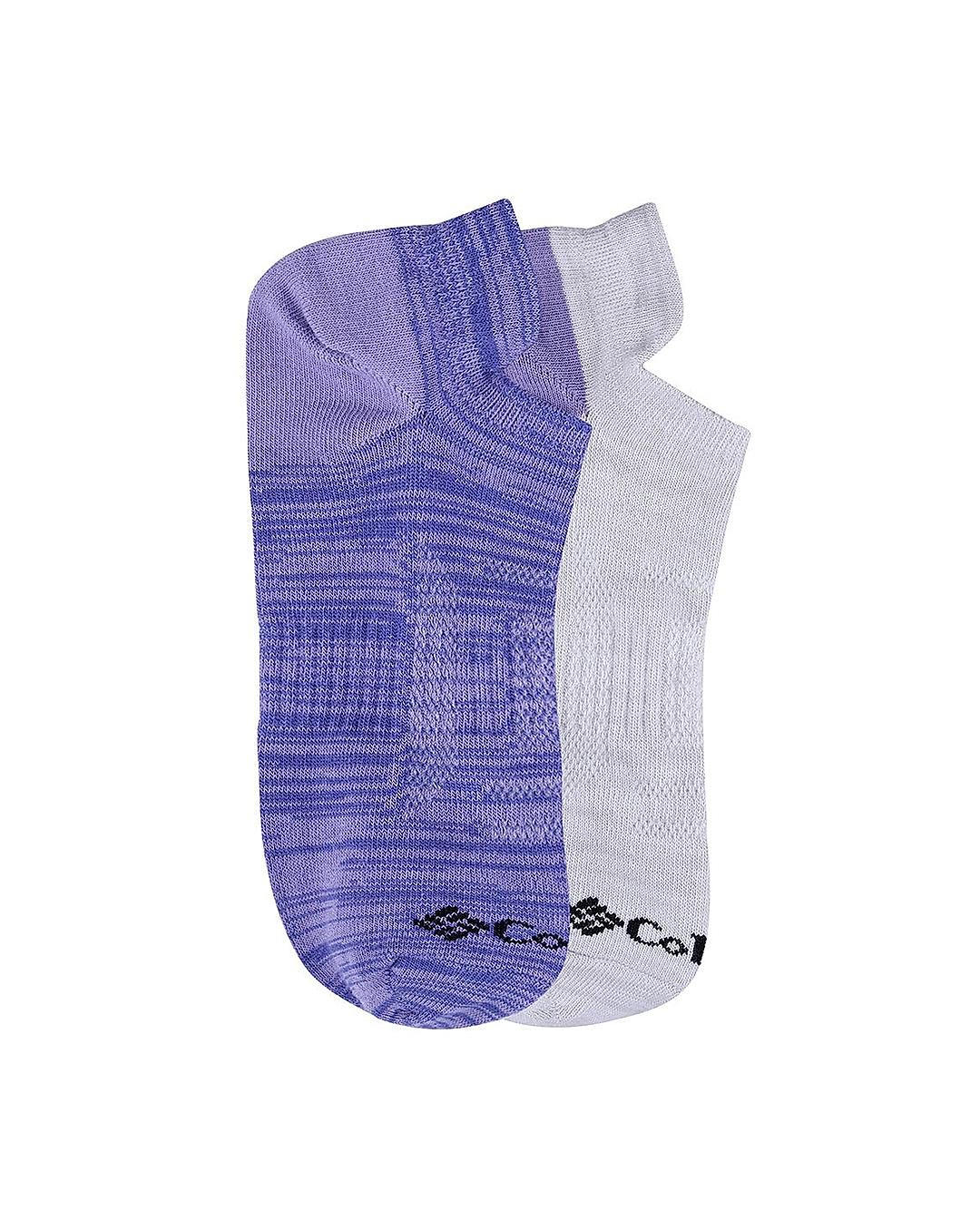 Columbia Women Multi Socks Wm Nosho-Actv-Spcdye (Pair of 2) (Not Returnable)
