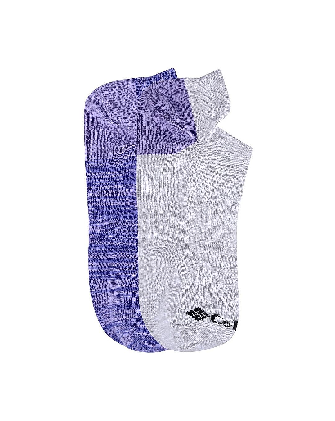 Columbia Women Multi Socks Wm Nosho-Actv-Spcdye (Pair of 2) (Not Returnable)