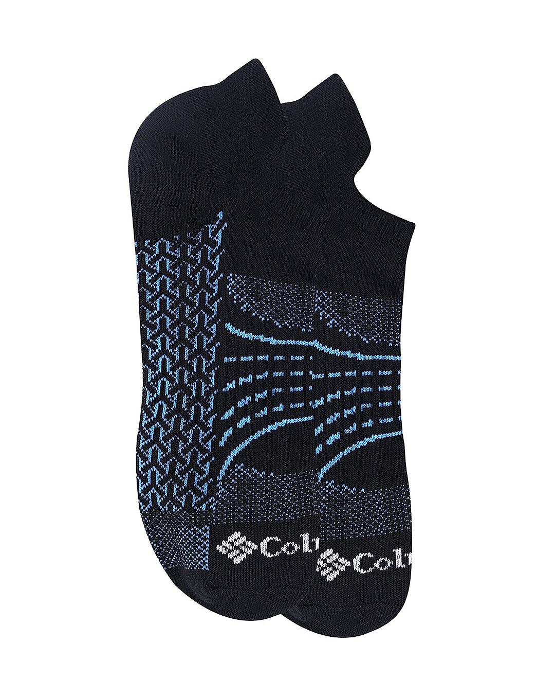 Columbia Women Black Socks Wm Nosho-Actv-Mapped (Pair of 2) (Not Returnable)