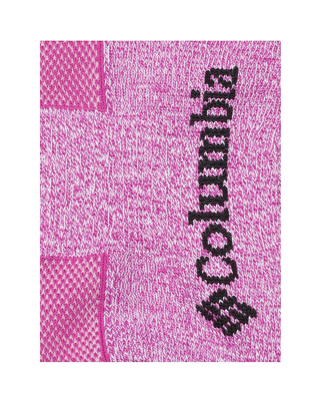 Columbia Women Pack of 3 Patterned Ankle Length Flat Knit Marled & Space Dye No-Show Socks (Not Returnable)