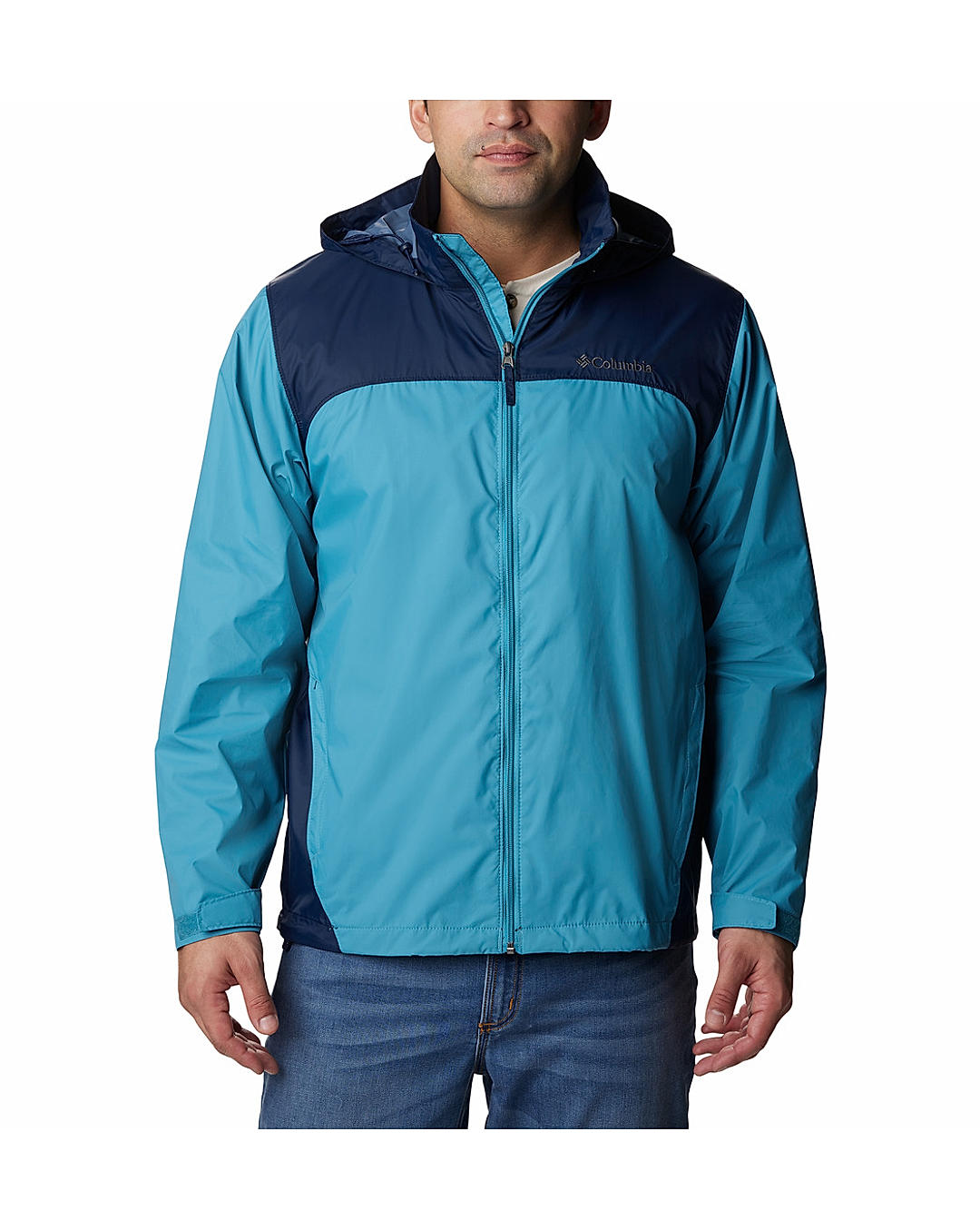Buy Columbia Men Blue Glennaker Lake Rain Jacket Online at Adventuras 517638