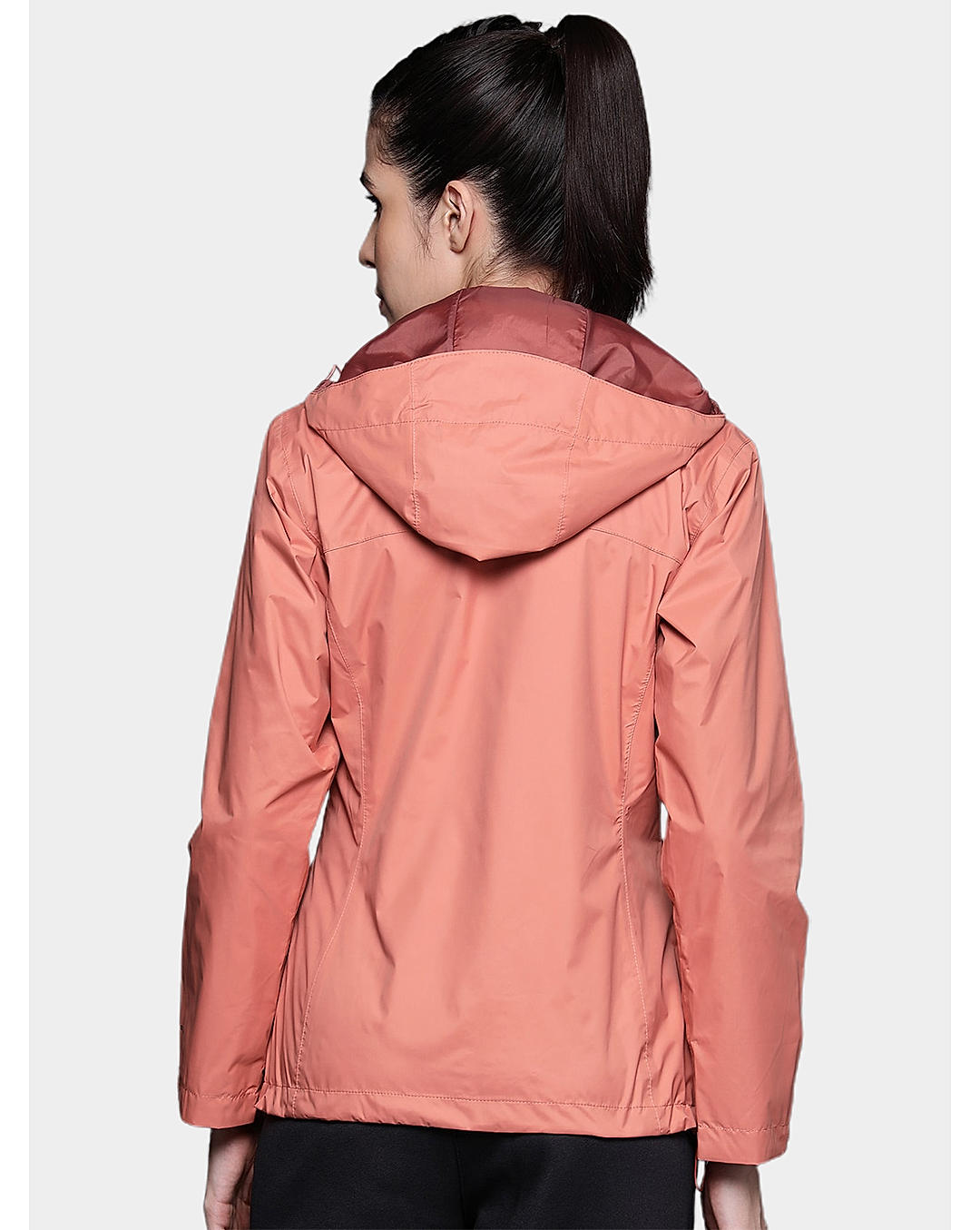 Columbia Womens Peach Omni-Tech Arcadia II Rain Jacket