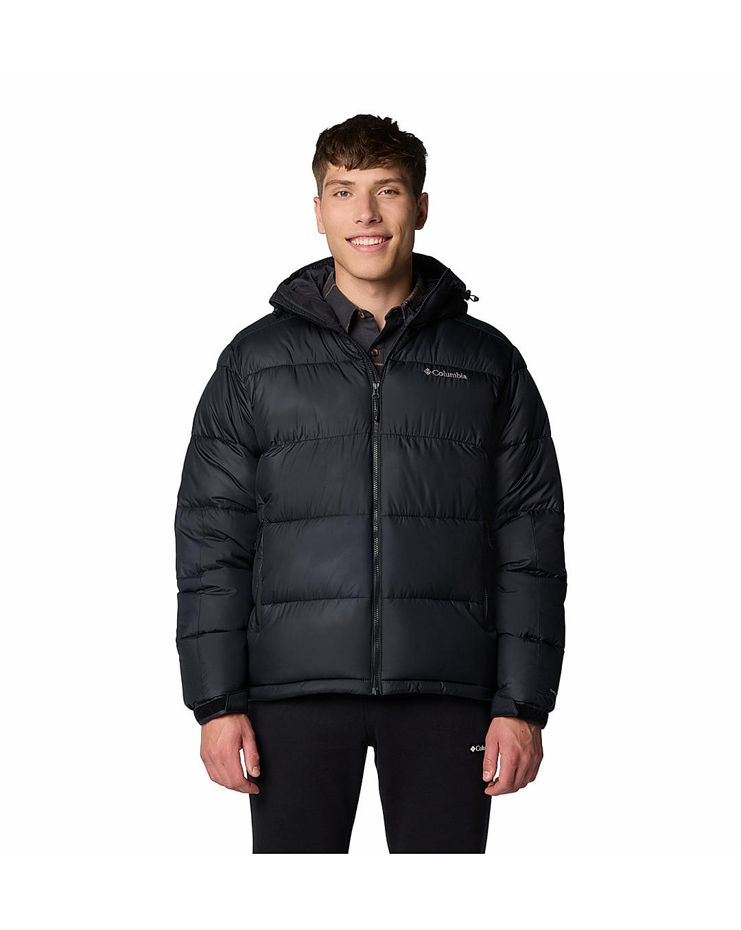Columbia Mens Black Omni-Heat Reflective Pike Lake II Jacket