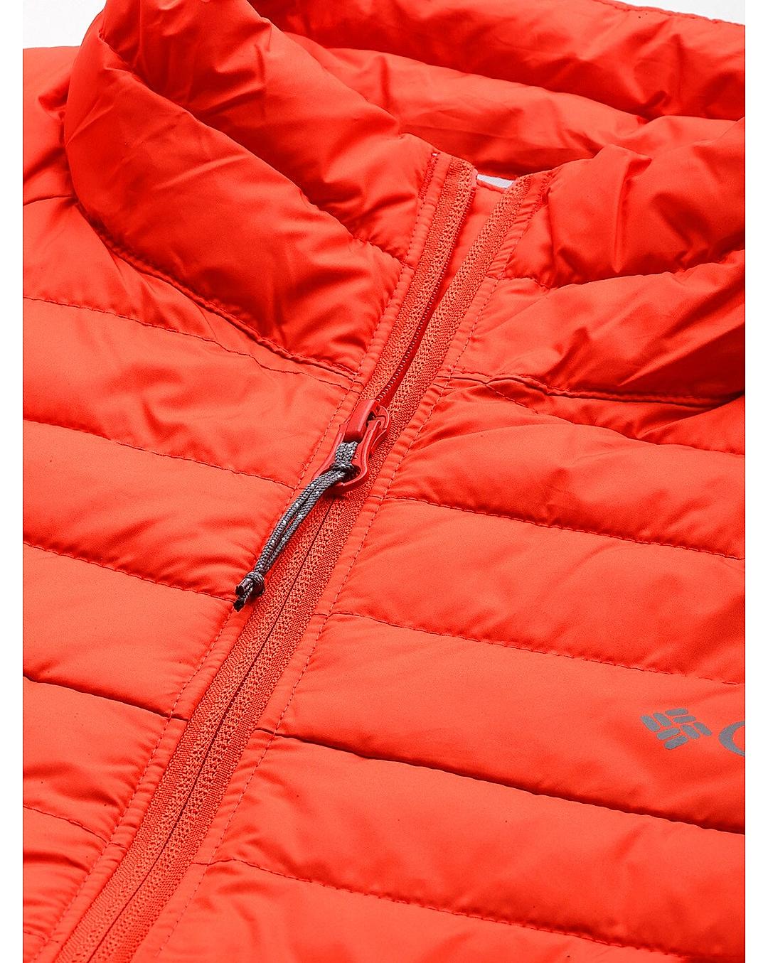 Columbia Mens Orange  Silver Falls Jacket