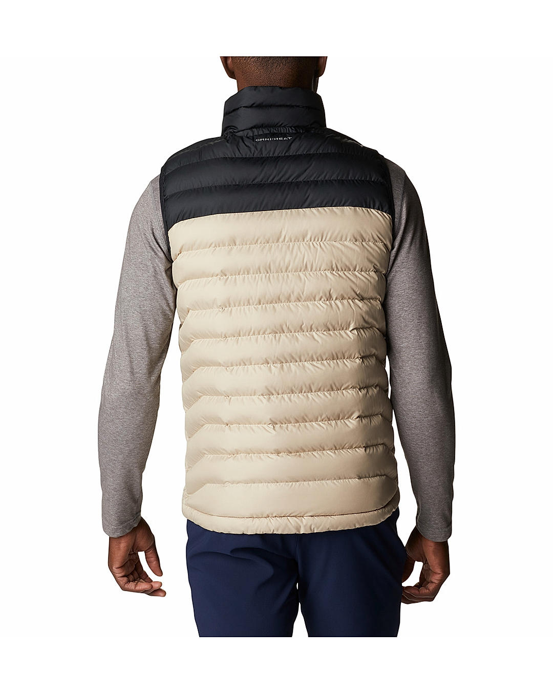Columbia Men Beige Powder Lite Vest