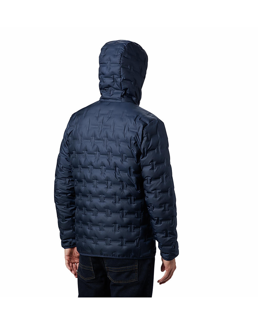 Columbia Mens Navy Omni-Heat Reflective Delta Ridge Down Jacket