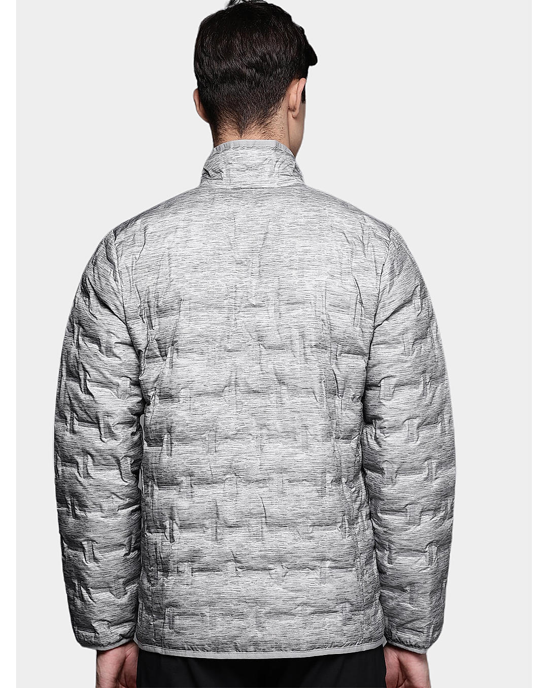 Columbia Mens Grey Omni-Heat Reflective Delta Ridge Down Jacket