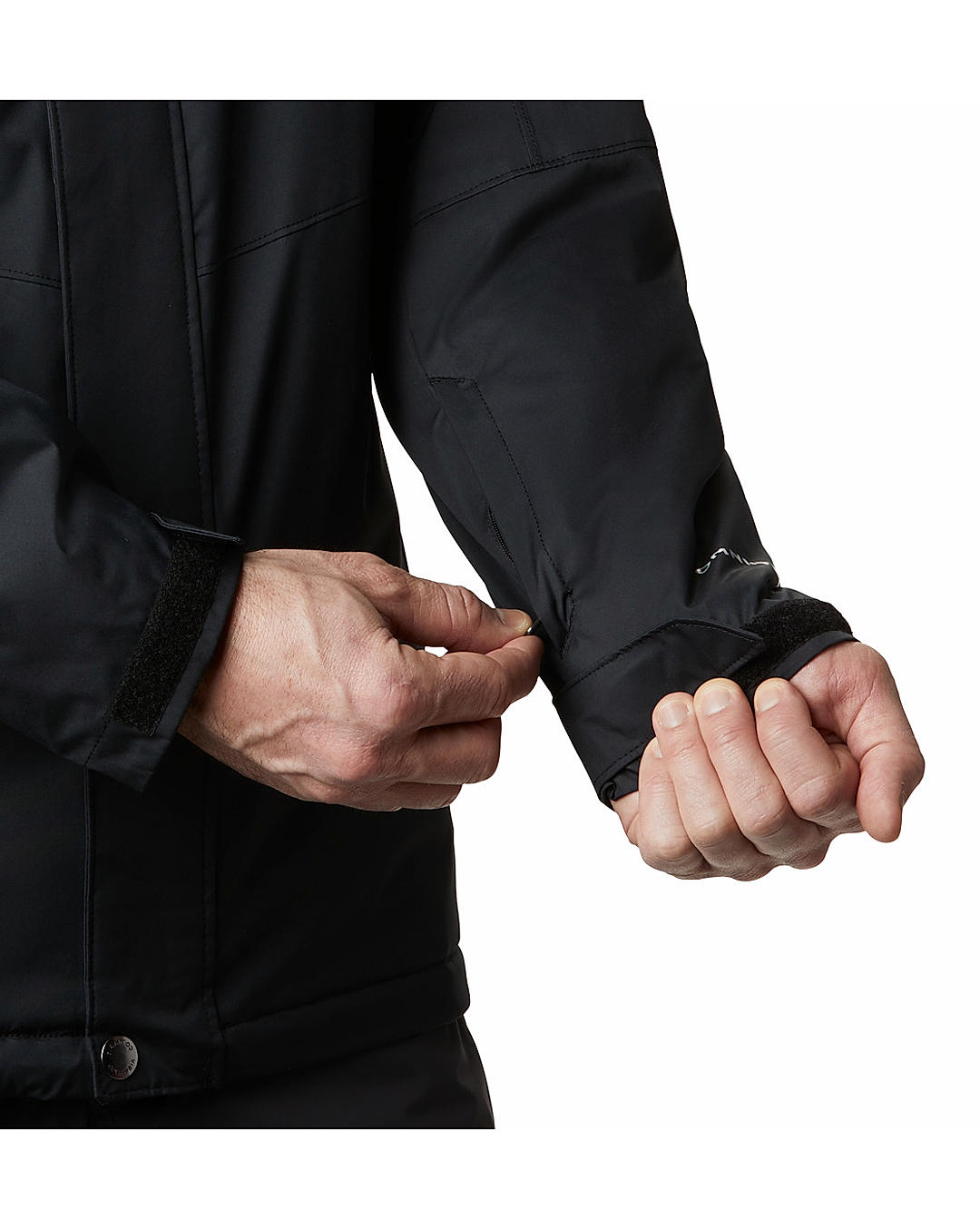 Columbia Mens Black Omni-Heat Reflective Valley Point Jacket