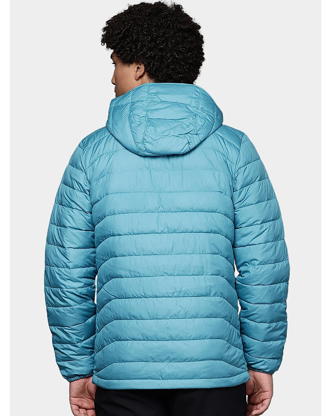 Columbia Mens Blue Omni-Heat Reflective Powder Lite Jacket