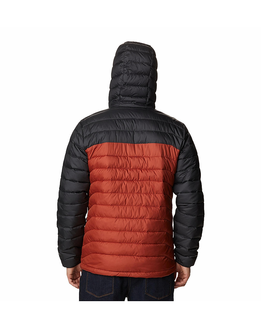 Columbia Mens Orange Omni-Heat Reflective Powder Lite Jacket