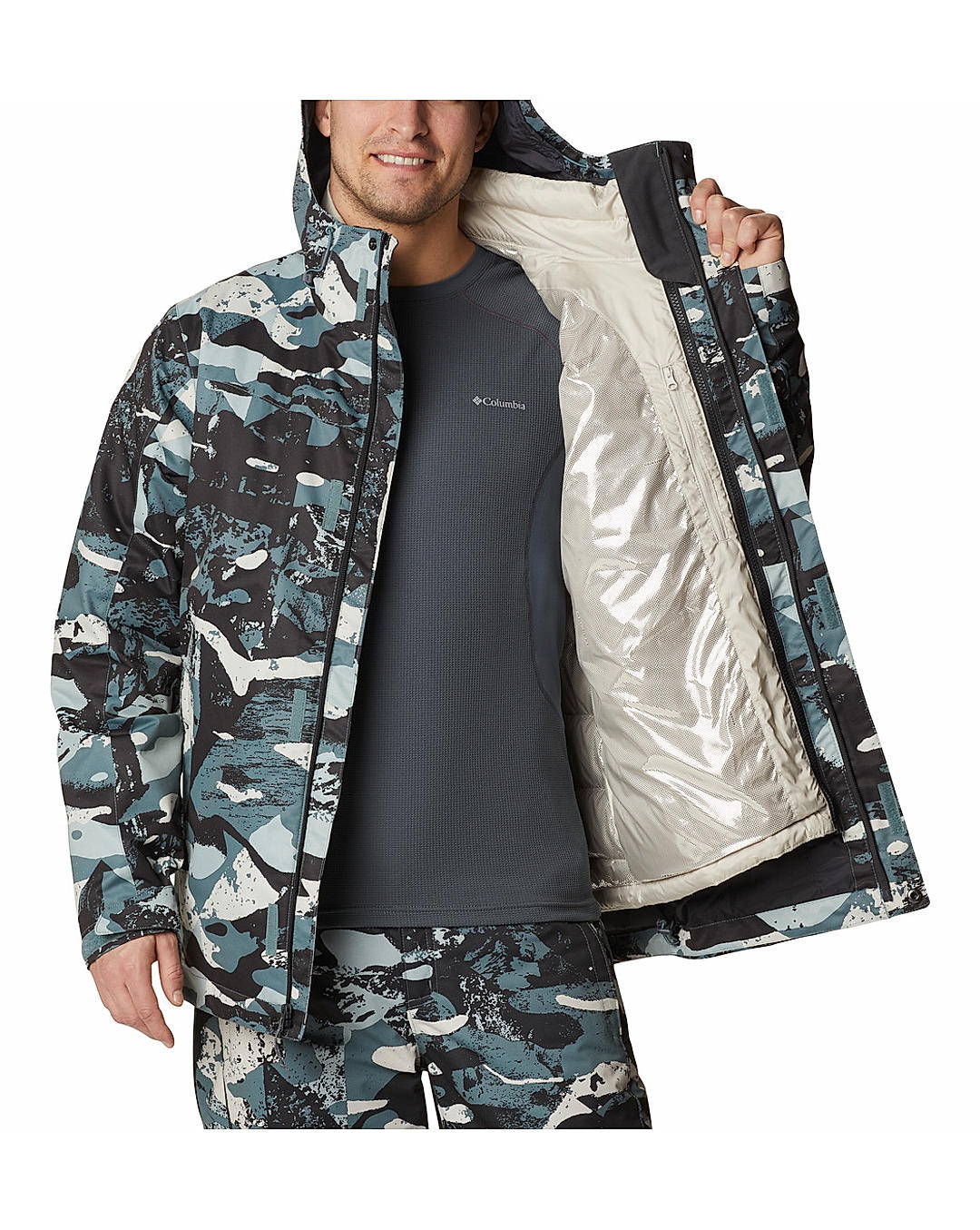 Columbia Mens Multi Omni-Heat Reflective Whirlibird IV Interchange Jacket