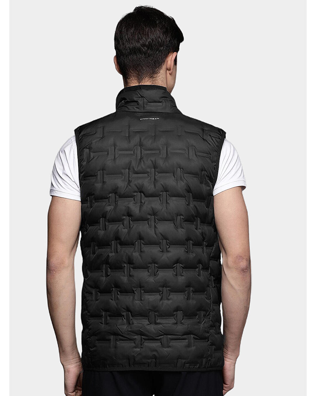 Columbia Men Black Delta Ridge Down Vest Jacket 