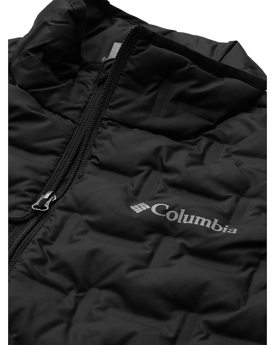 Columbia Men Black Delta Ridge Down Vest Jacket 