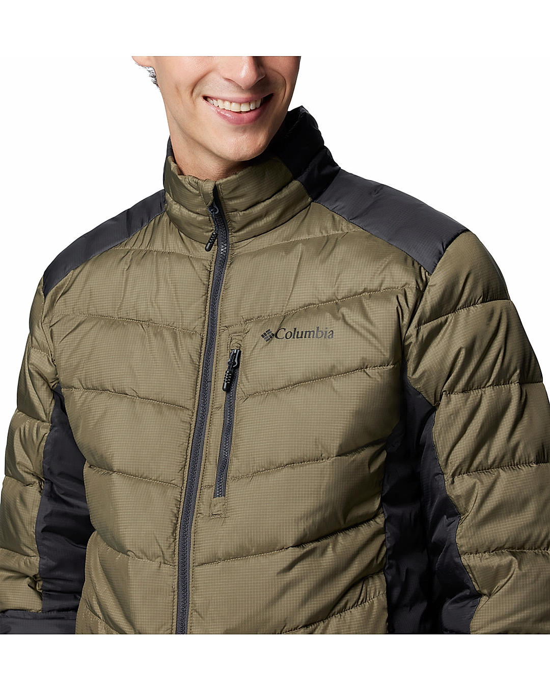 Columbia Mens Olive Omni-Heat Infinity Labyrinth Loop II Jacket