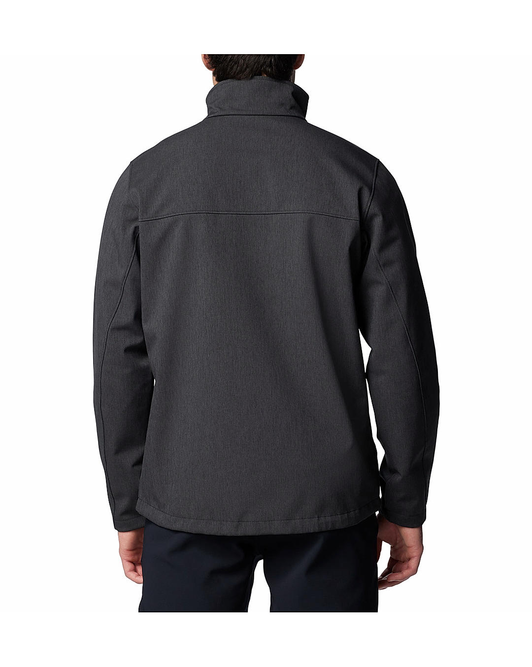 Columbia Mens Black Omnishield Cruiser Valley II Softshell Water and Wind Resistant Jacket