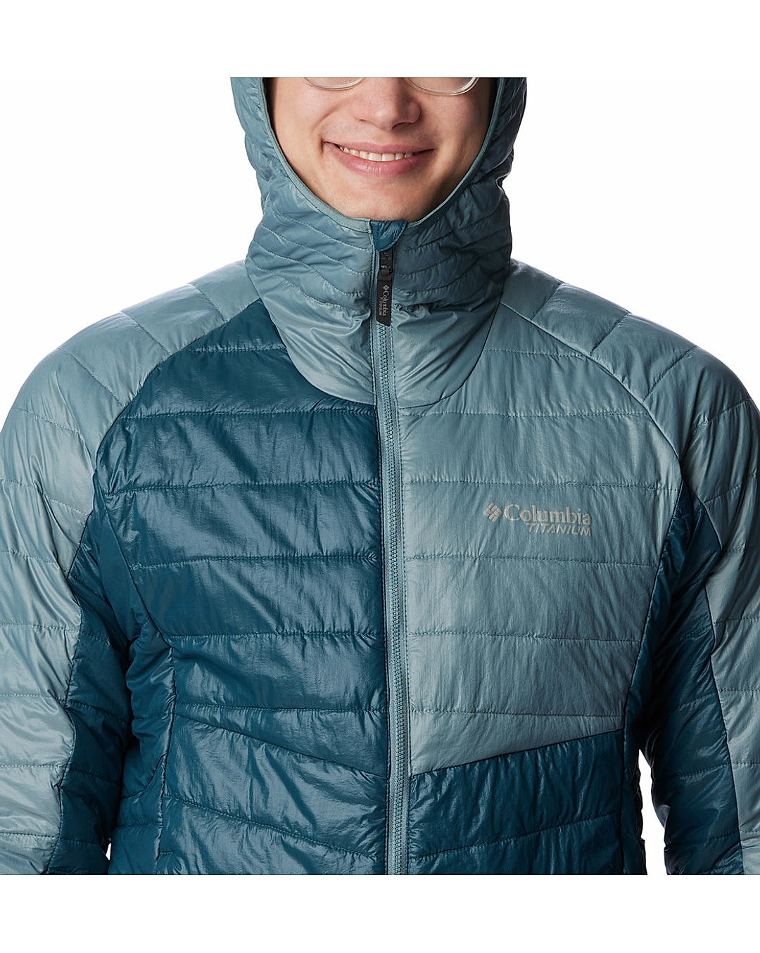 Columbia titanium jacket blue outlet