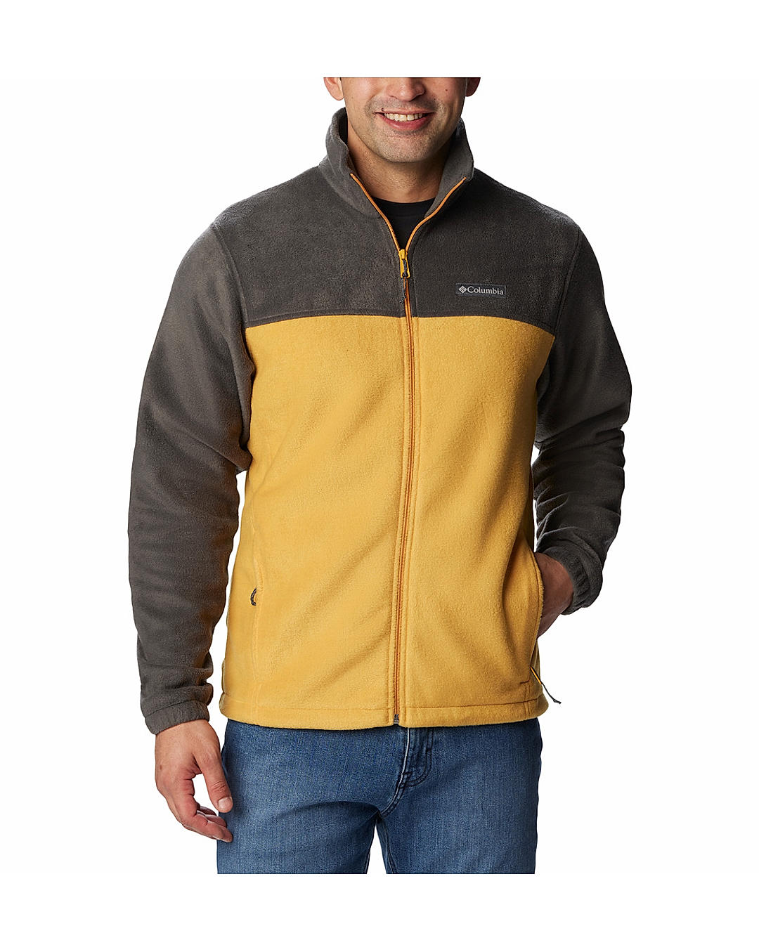 Columbia Mens Black Steens Mountain Full Zip 2.0 Fleece Jacket