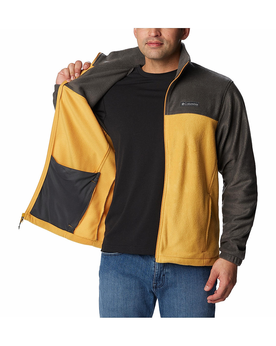 Columbia Mens Black Steens Mountain Full Zip 2.0 Fleece Jacket