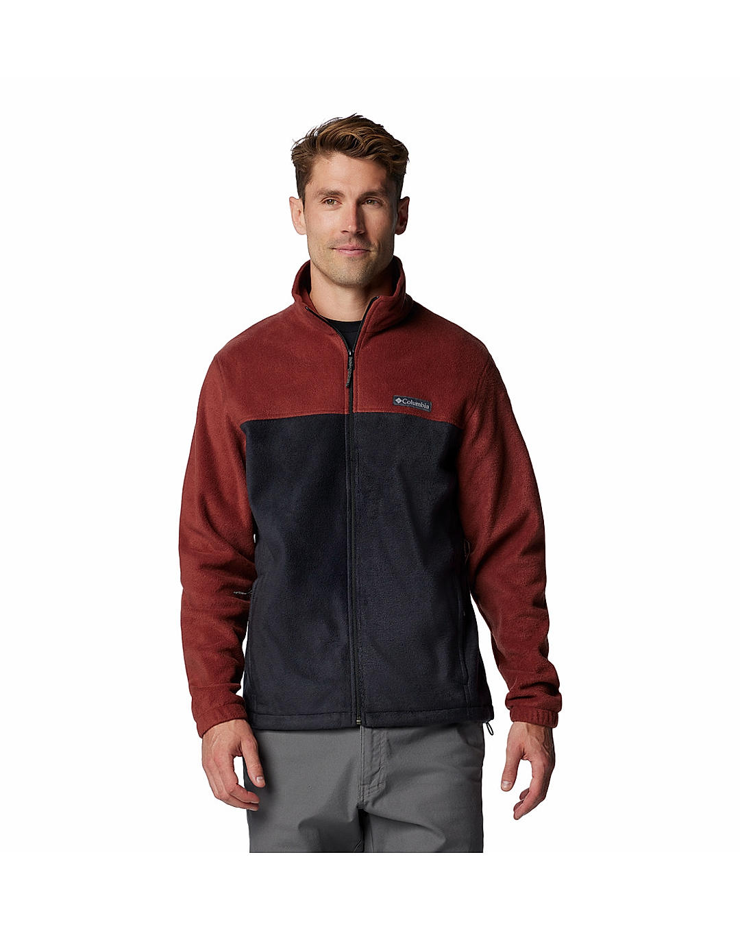 Columbia Mens Red Steens Mountain Full Zip 2.0 Fleece Jacket