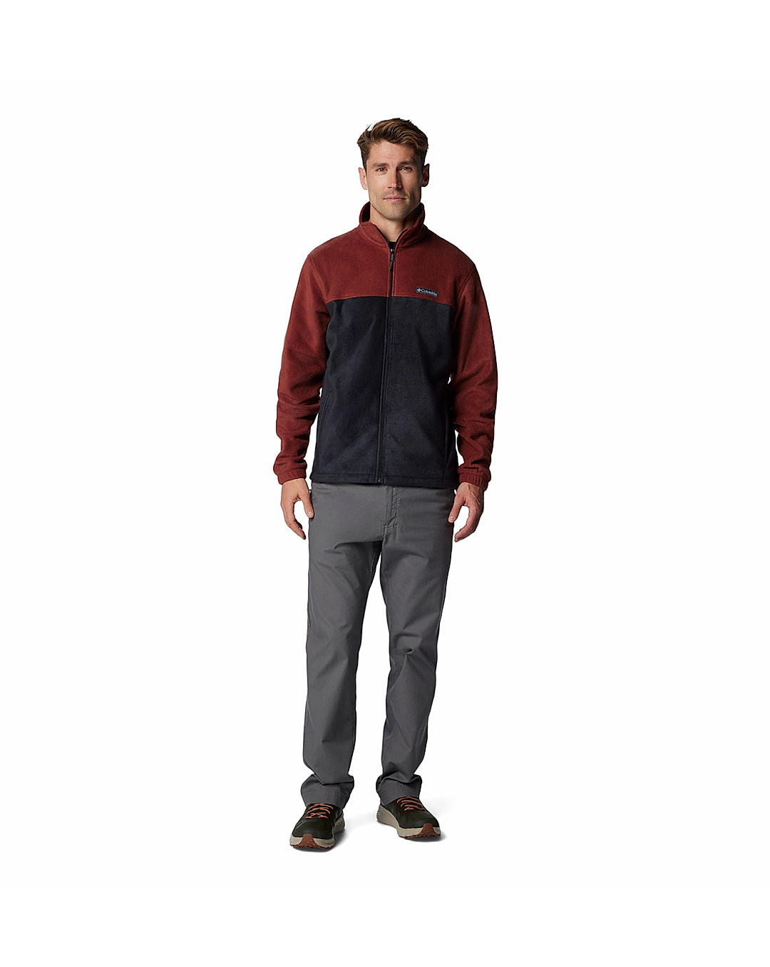 Columbia Mens Red Steens Mountain Full Zip 2.0 Fleece Jacket