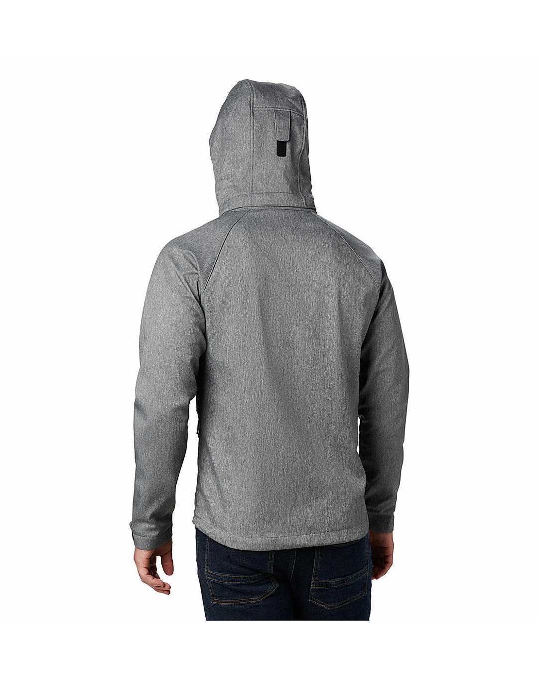 Columbia Mens Grey  Cascade Ridge II Softshell Water and Wind Resistant Jacket
