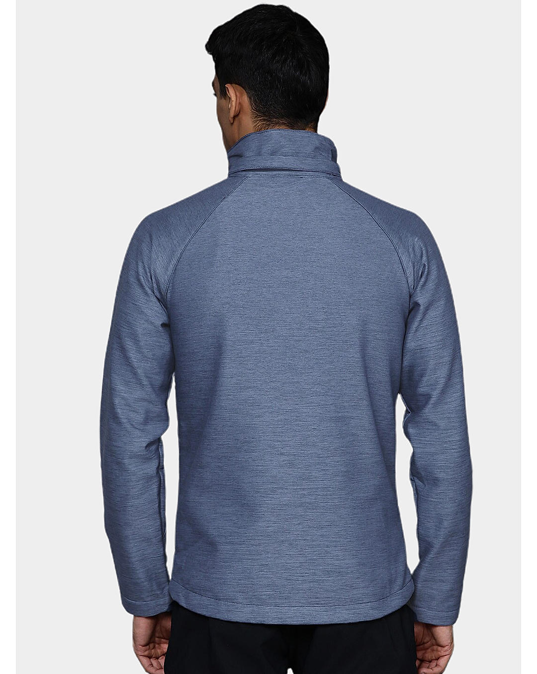Columbia Mens Navy  Cascade Ridge II Softshell Water and Wind Resistant Jacket