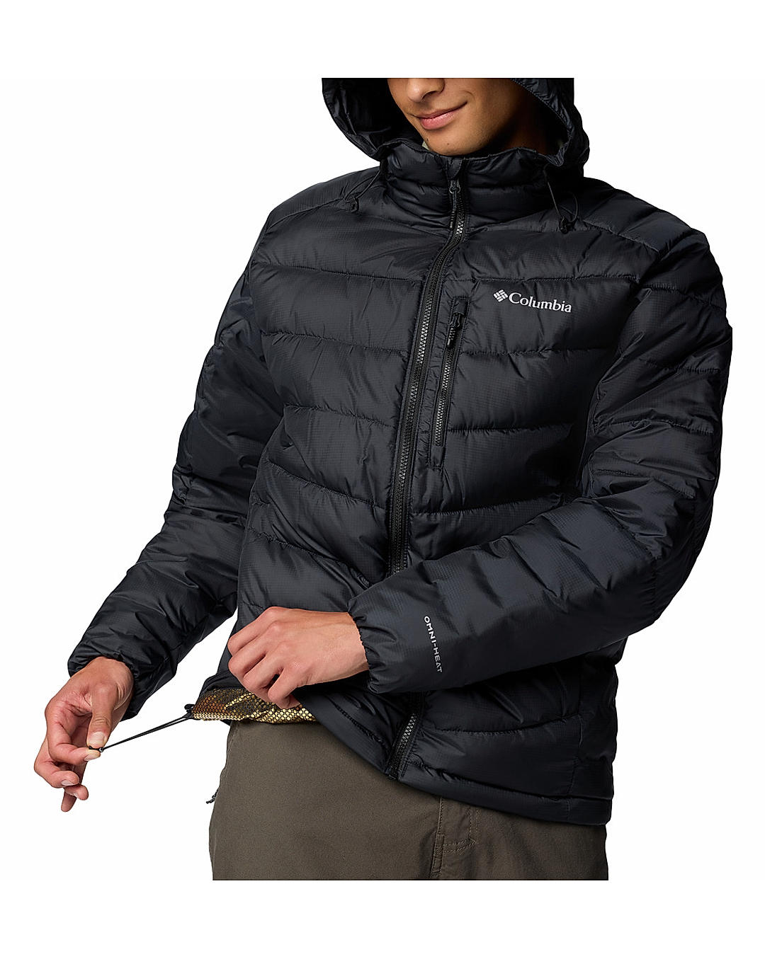 Columbia Mens Black Omni-Heat Infinity Labyrinth Loop II Jacket
