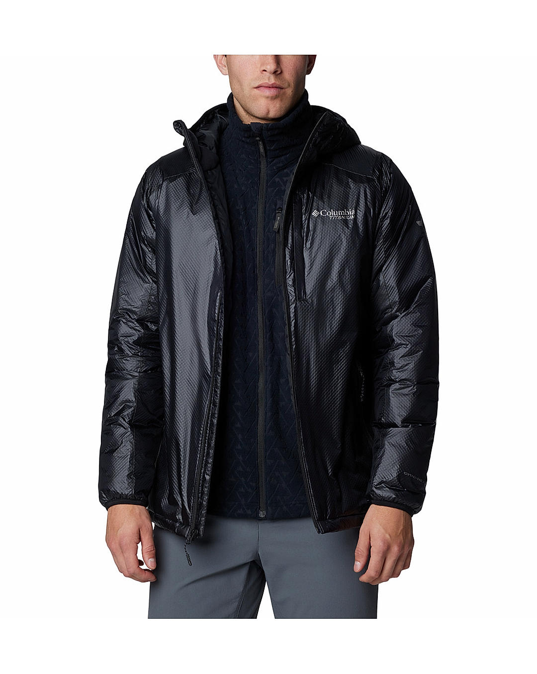 Columbia Mens Black Omni-Heat Infinity Arch Rock II Jacket