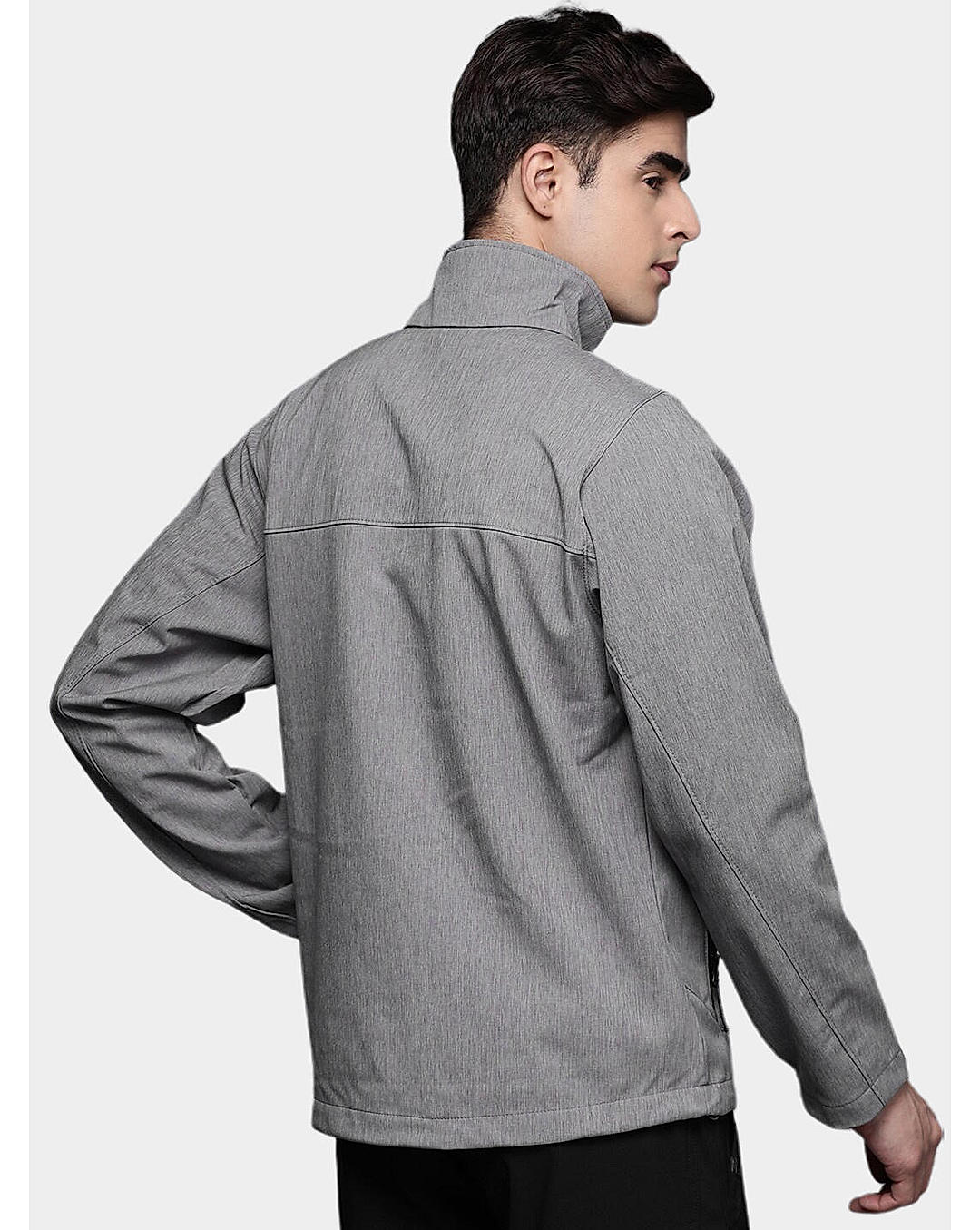 Columbia Mens Grey  Cruiser Valley Softshell  Water and Wind Resistant Jacket