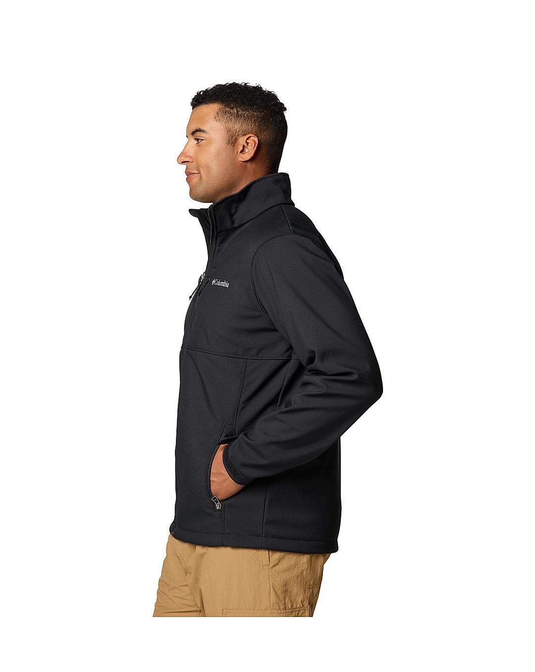 Buy Columbia Mens Black Omnishield Ascender Softshell Water And Wind Resistant Jacket Online at Adventuras 537527