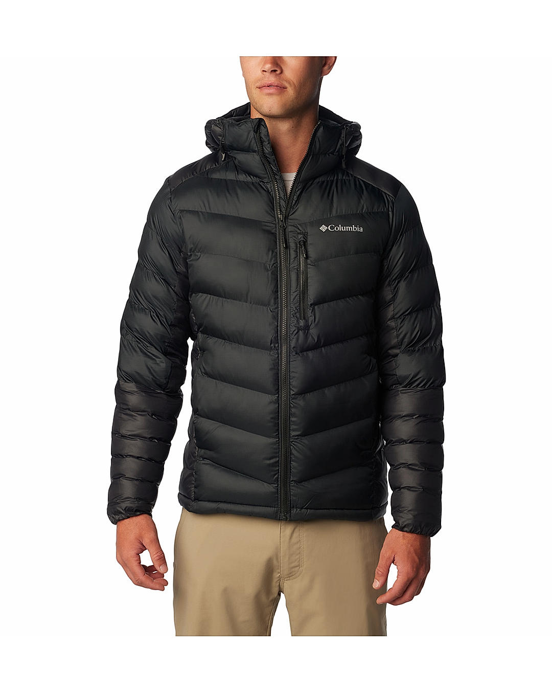 Columbia Mens Black Omni-Heat Infinity Labyrinth Loop Jacket