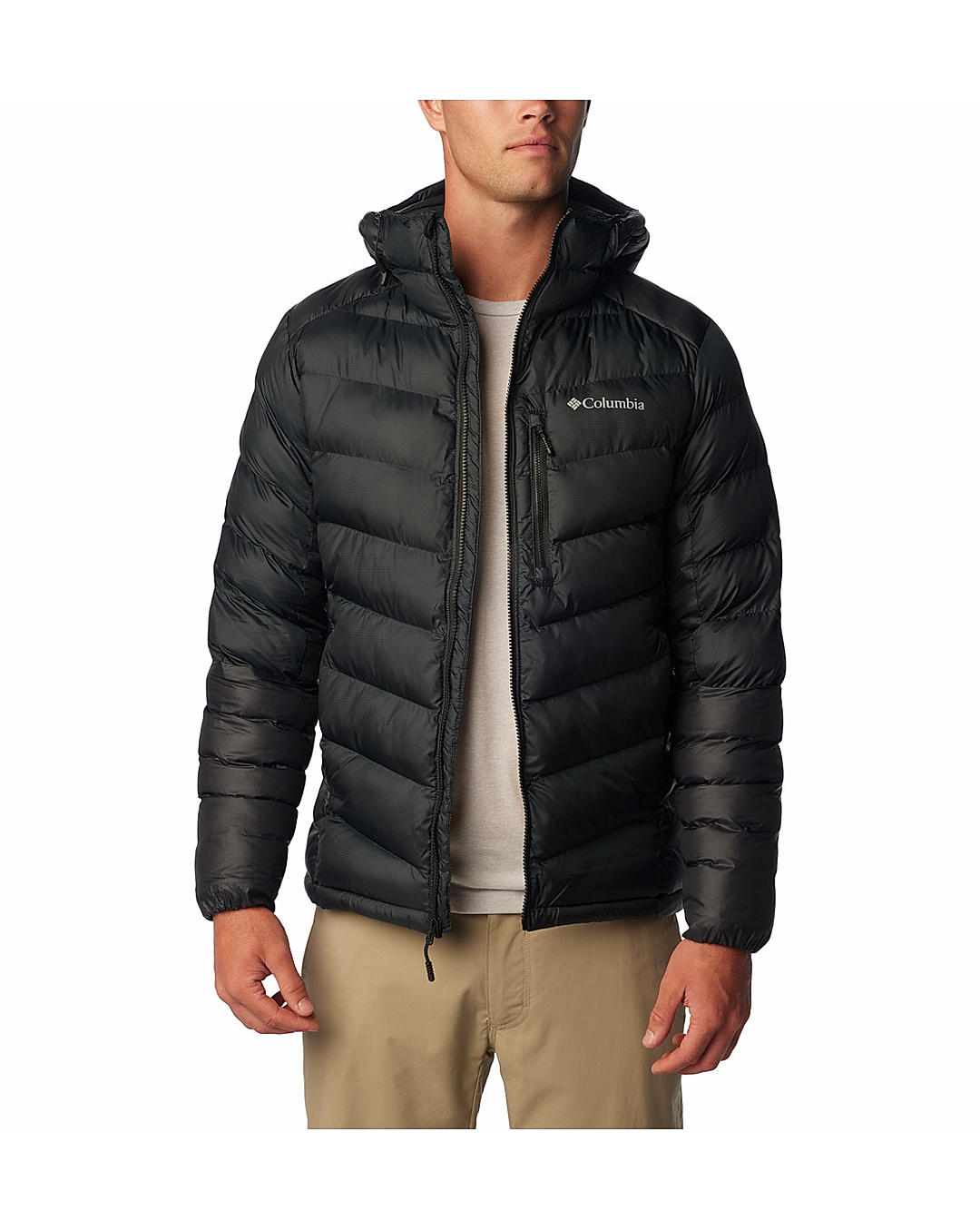 Columbia Mens Black Omni-Heat Infinity Labyrinth Loop Jacket