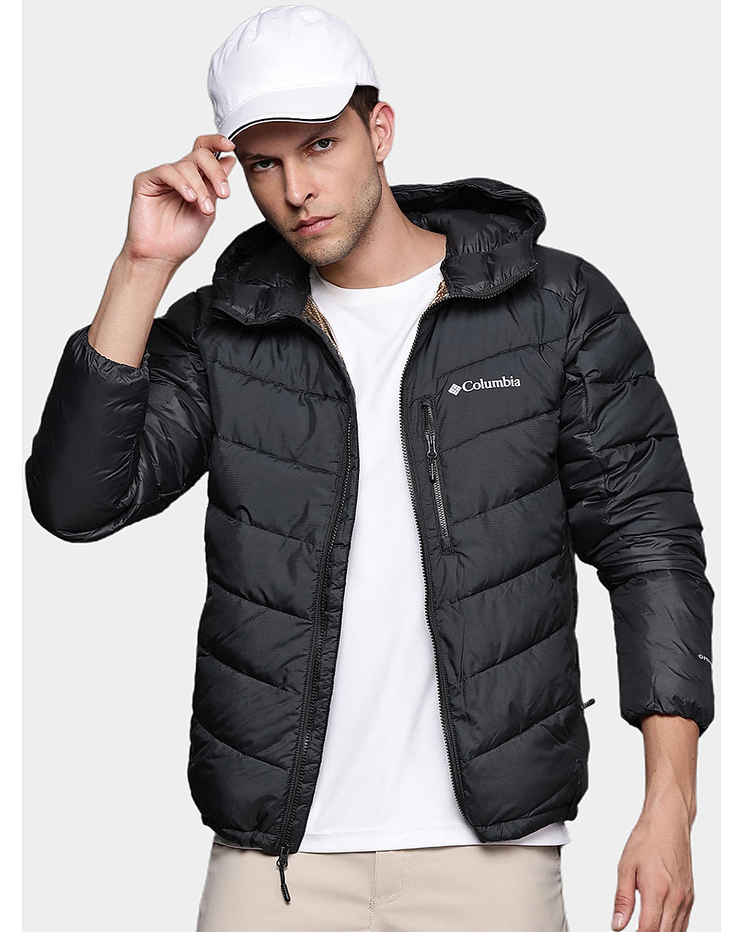 Columbia Mens Black Omni-Heat Infinity Labyrinth Loop Jacket