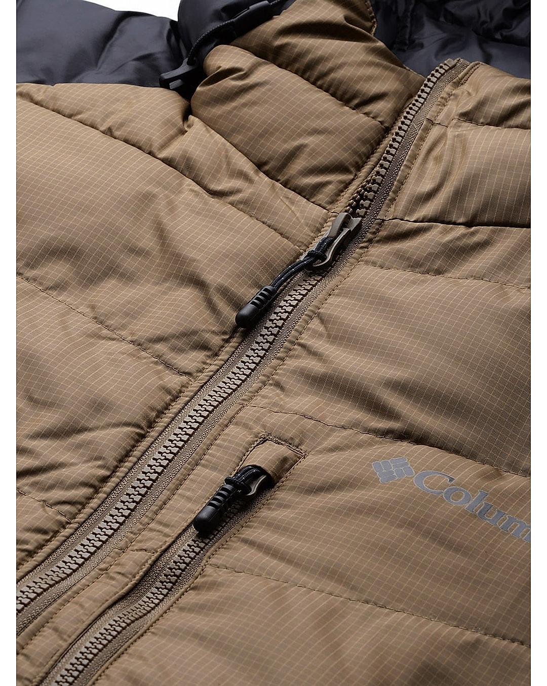 Columbia Mens Brown Omni-Heat Infinity Labyrinth Loop Jacket