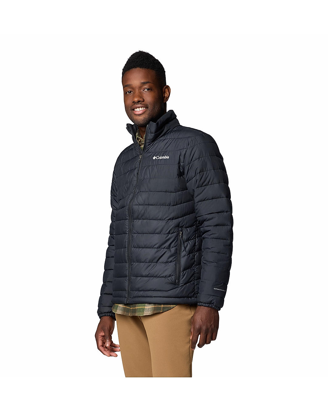 Columbia Mens Black Omni-Heat Reflective Powder Lite II Jacket