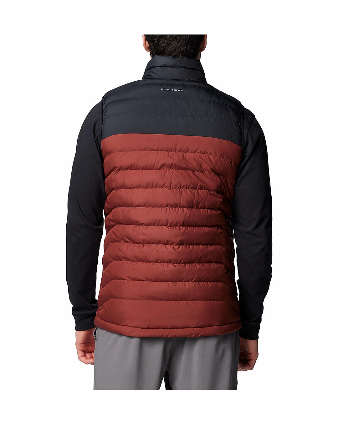 Columbia Mens Red Omni-Heat Reflective Powder Lite II Vest