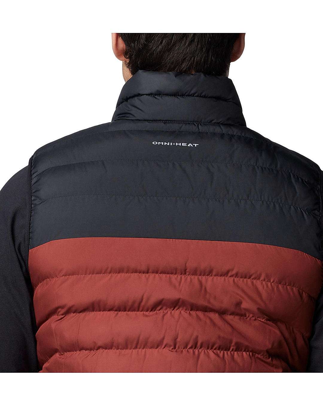 Columbia Mens Red Omni-Heat Reflective Powder Lite II Vest