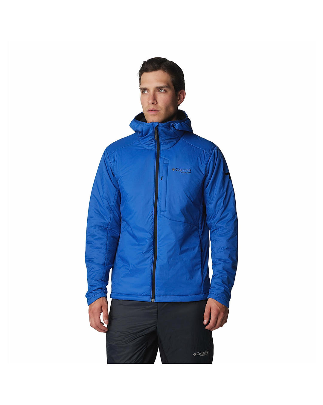 Columbia Mens Blue Omni-Shield Silver Leaf Stretch Insulated II Jacket