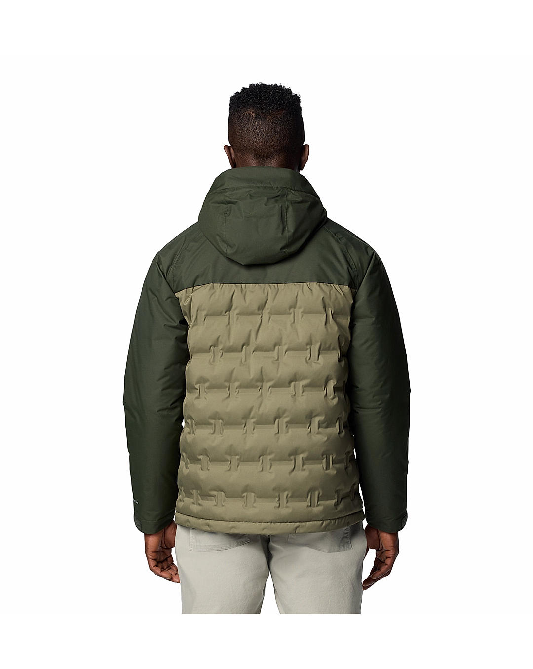 Columbia Mens Green Omni-Heat Infinity Grand Trek III Down Jacket