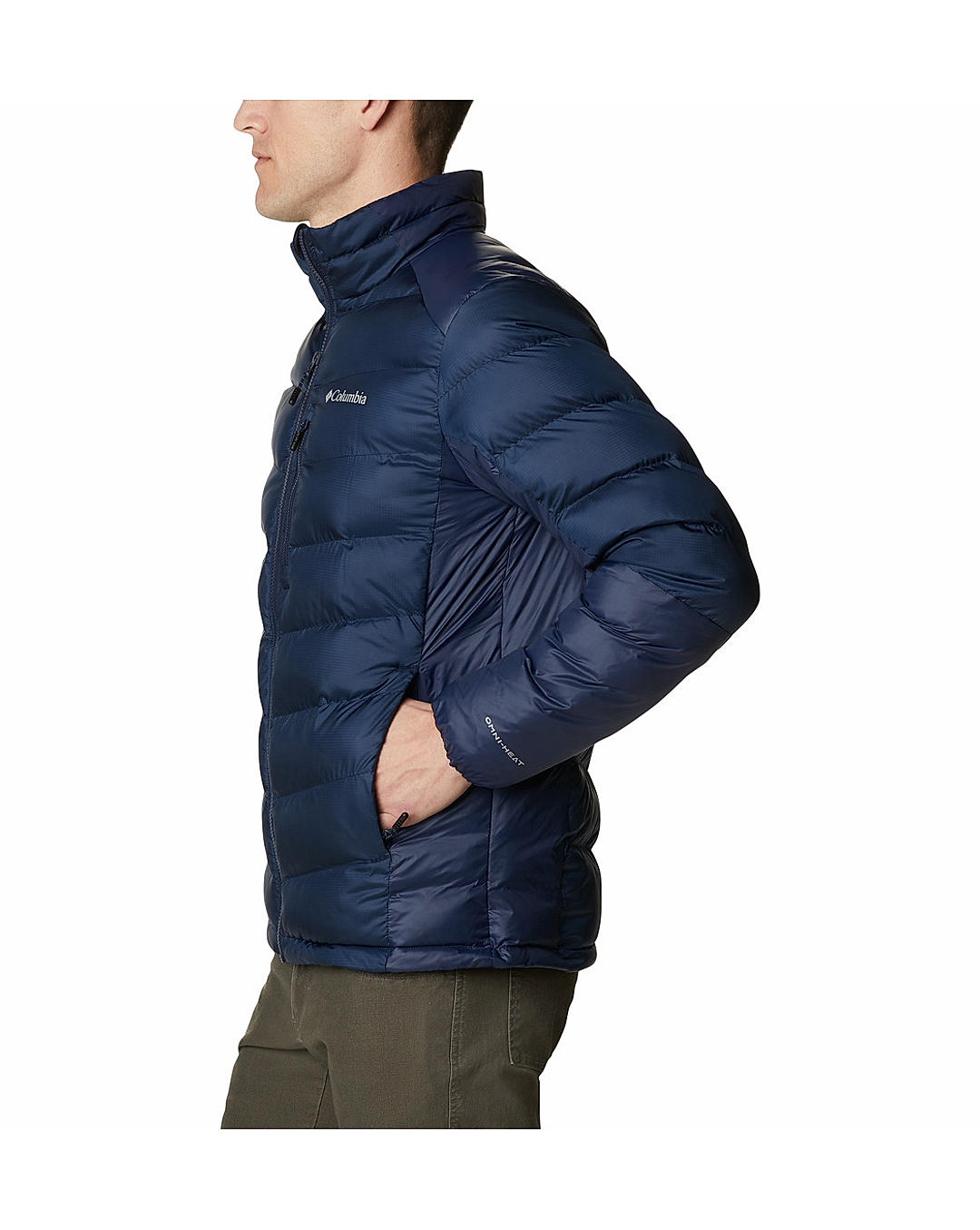 Columbia Mens Navy Omni-Heat Infinity Labyrinth Loop Jacket