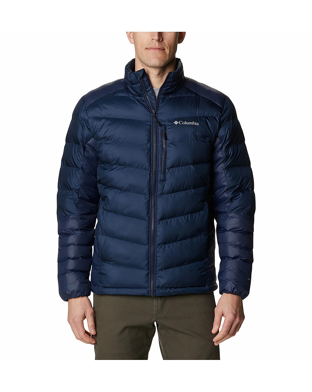 Columbia Mens Navy Omni-Heat Infinity Labyrinth Loop Jacket