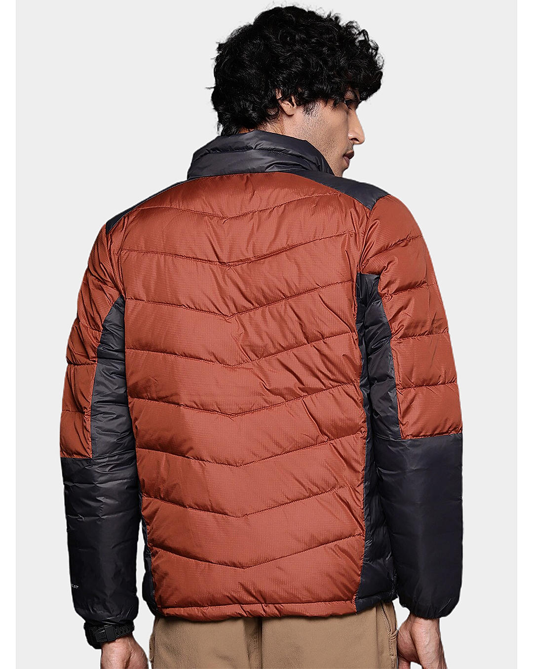 Columbia Mens Orange Omni-Heat Infinity Labyrinth Loop Jacket