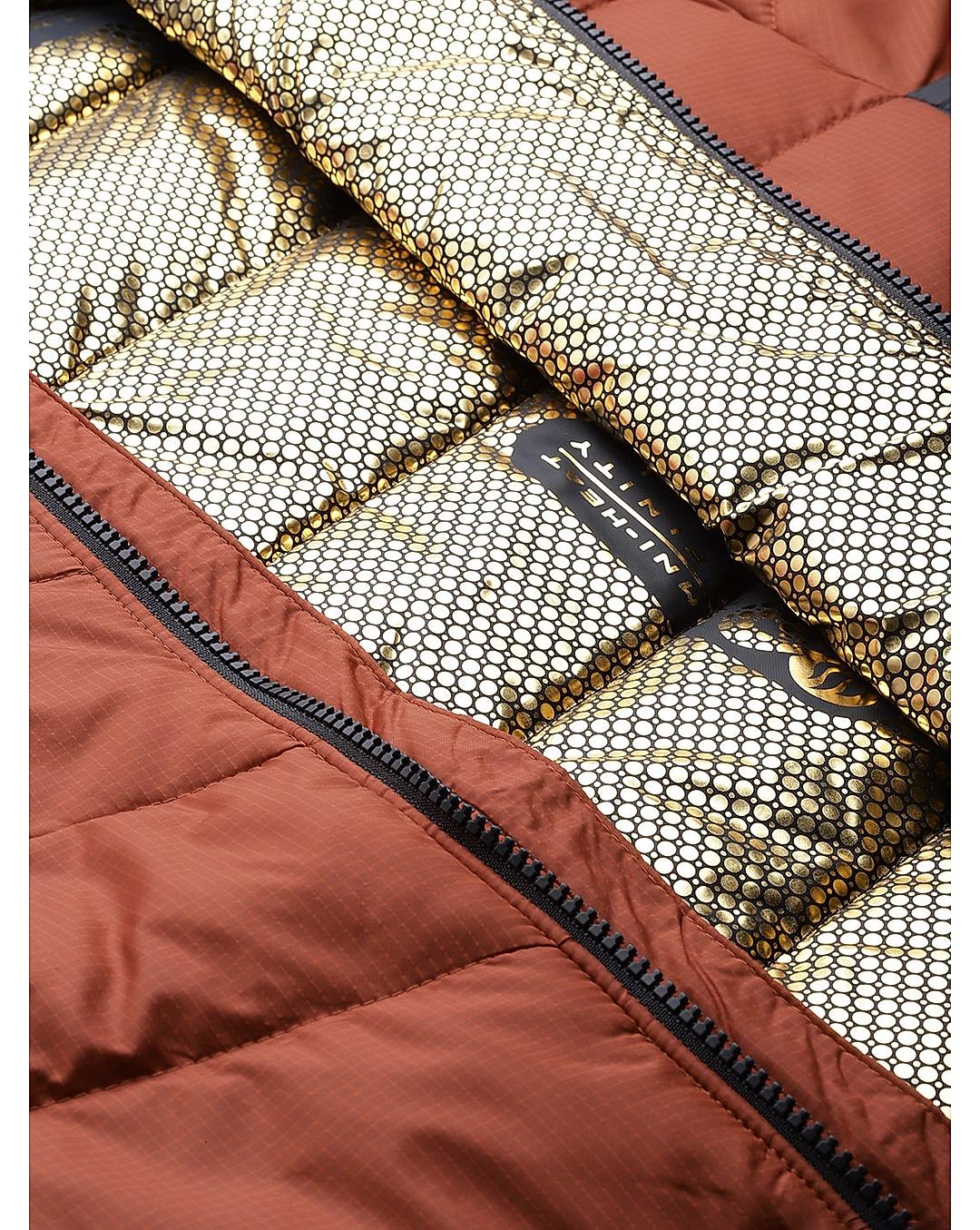 Columbia Mens Orange Omni-Heat Infinity Labyrinth Loop Jacket