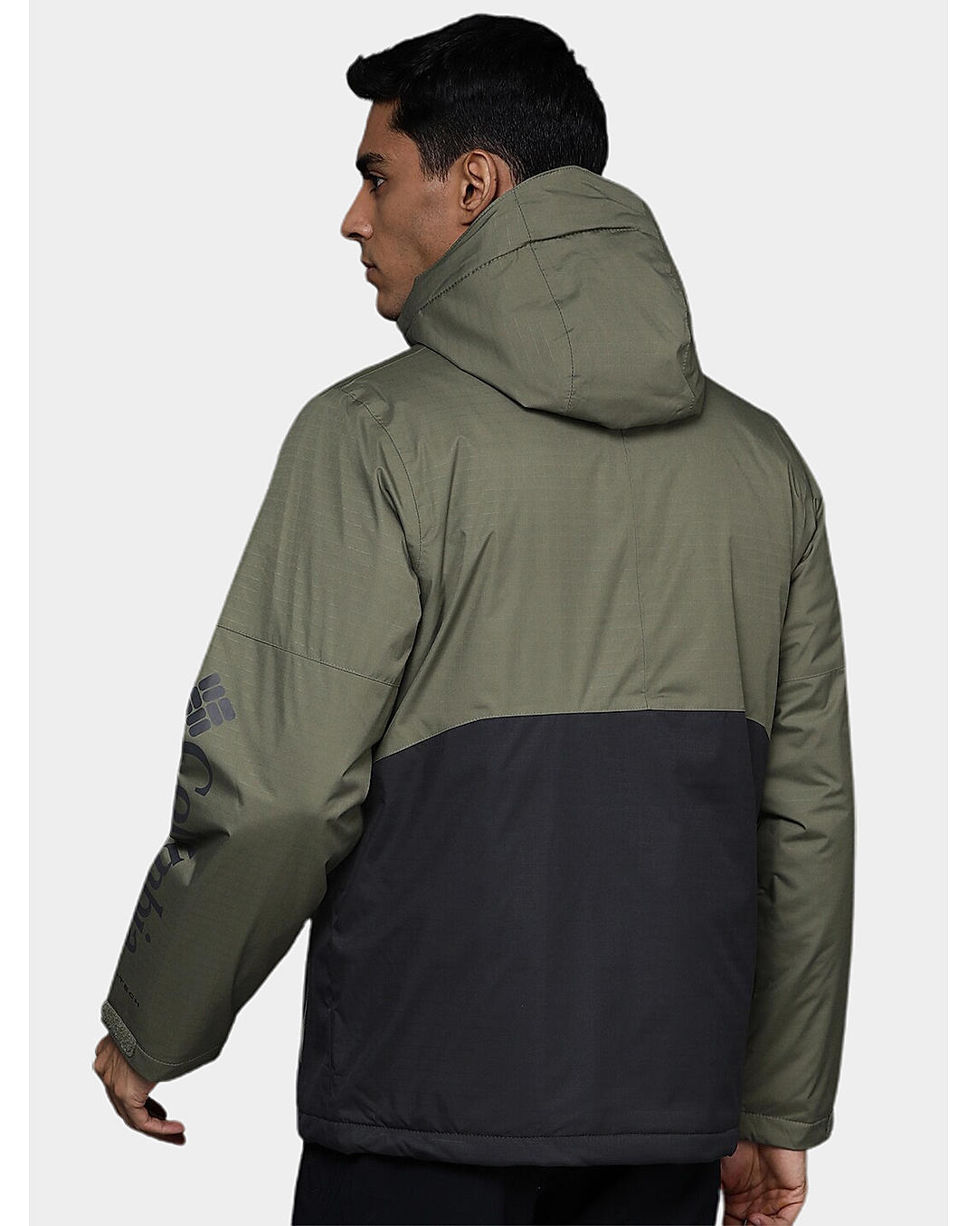 Columbia Mens Green Omni-Heat Reflective Point Park Insulated Jacket