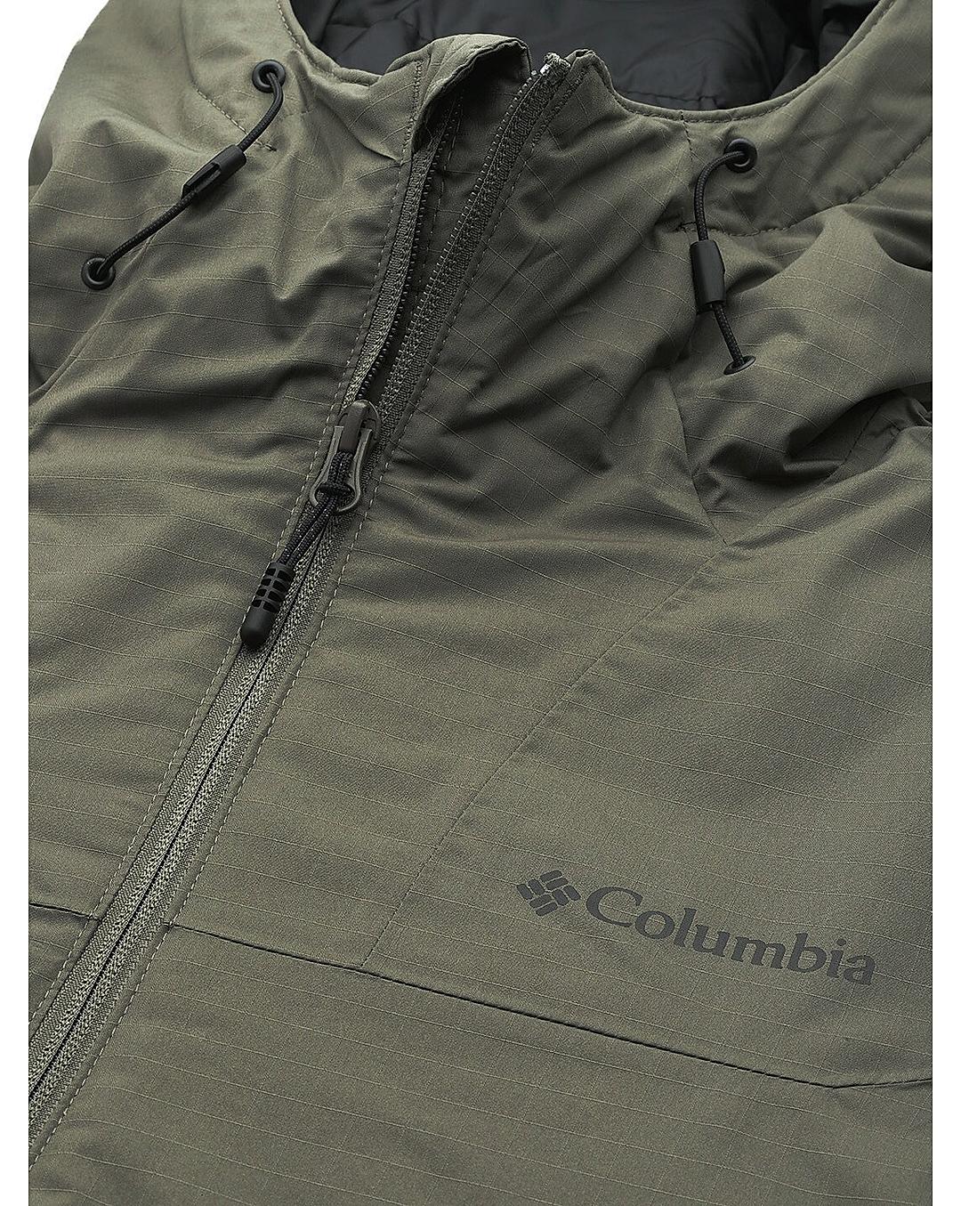 Columbia Mens Green Omni-Heat Reflective Point Park Insulated Jacket