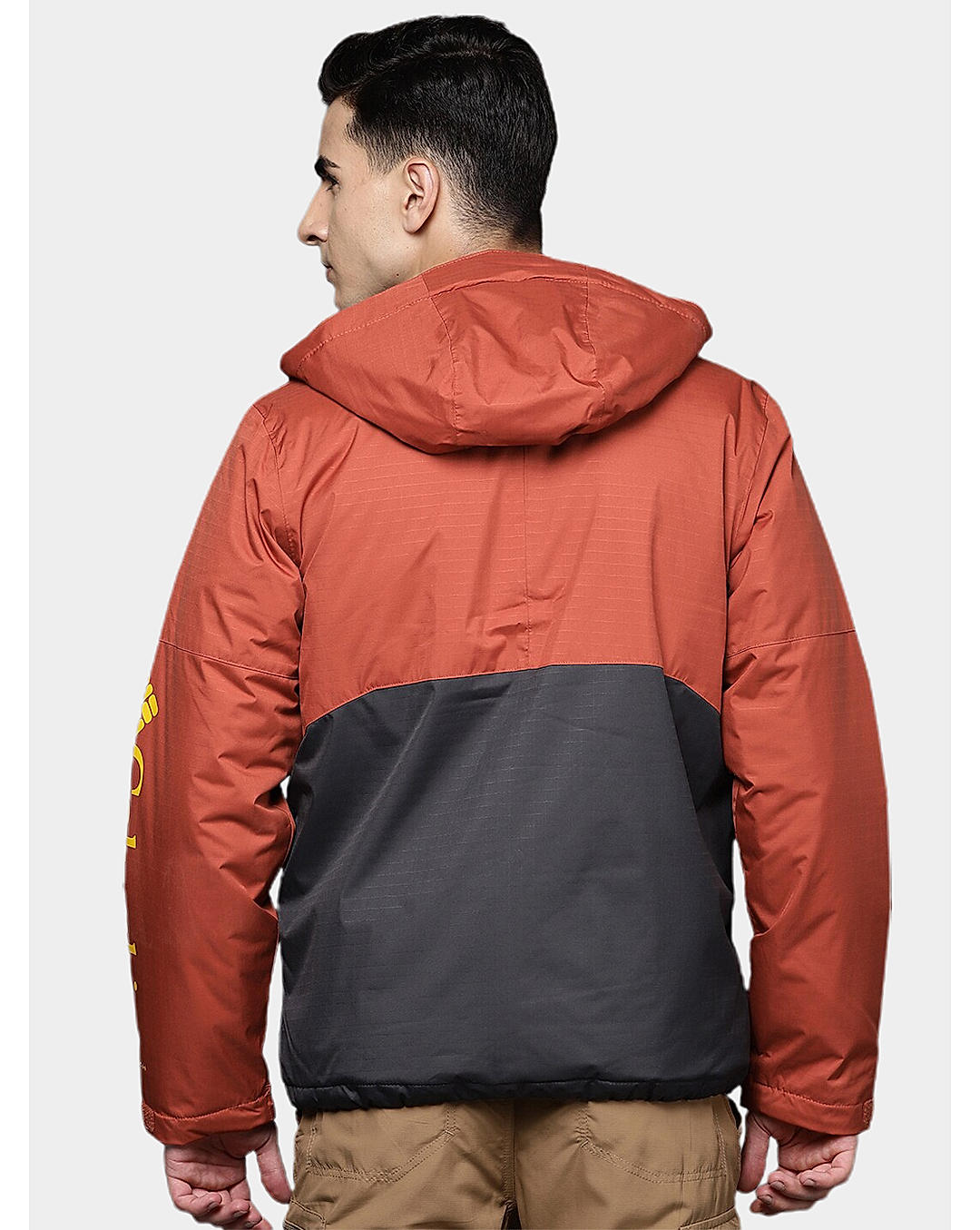 Columbia Mens Orange Omni-Heat Reflective Point Park Insulated Jacket