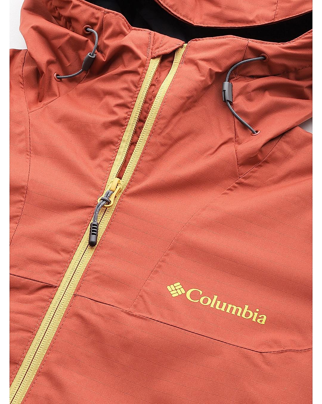 Columbia Mens Orange Omni-Heat Reflective Point Park Insulated Jacket