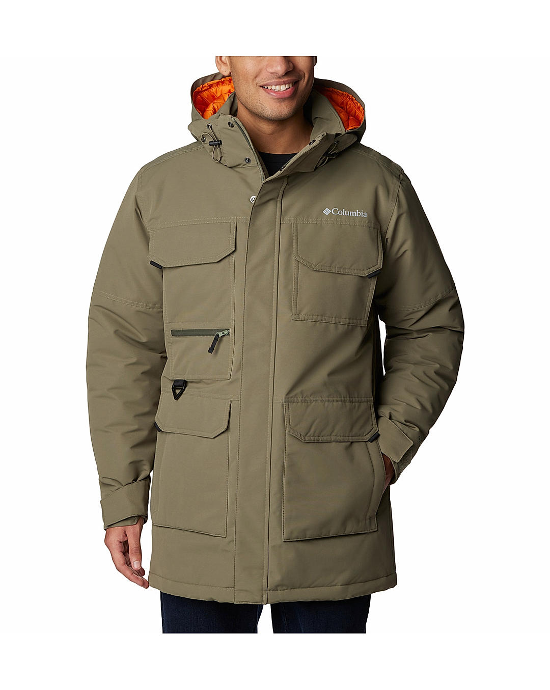 Columbia Mens Green Omni-Heat Infinity Landroamer Parka Jacket