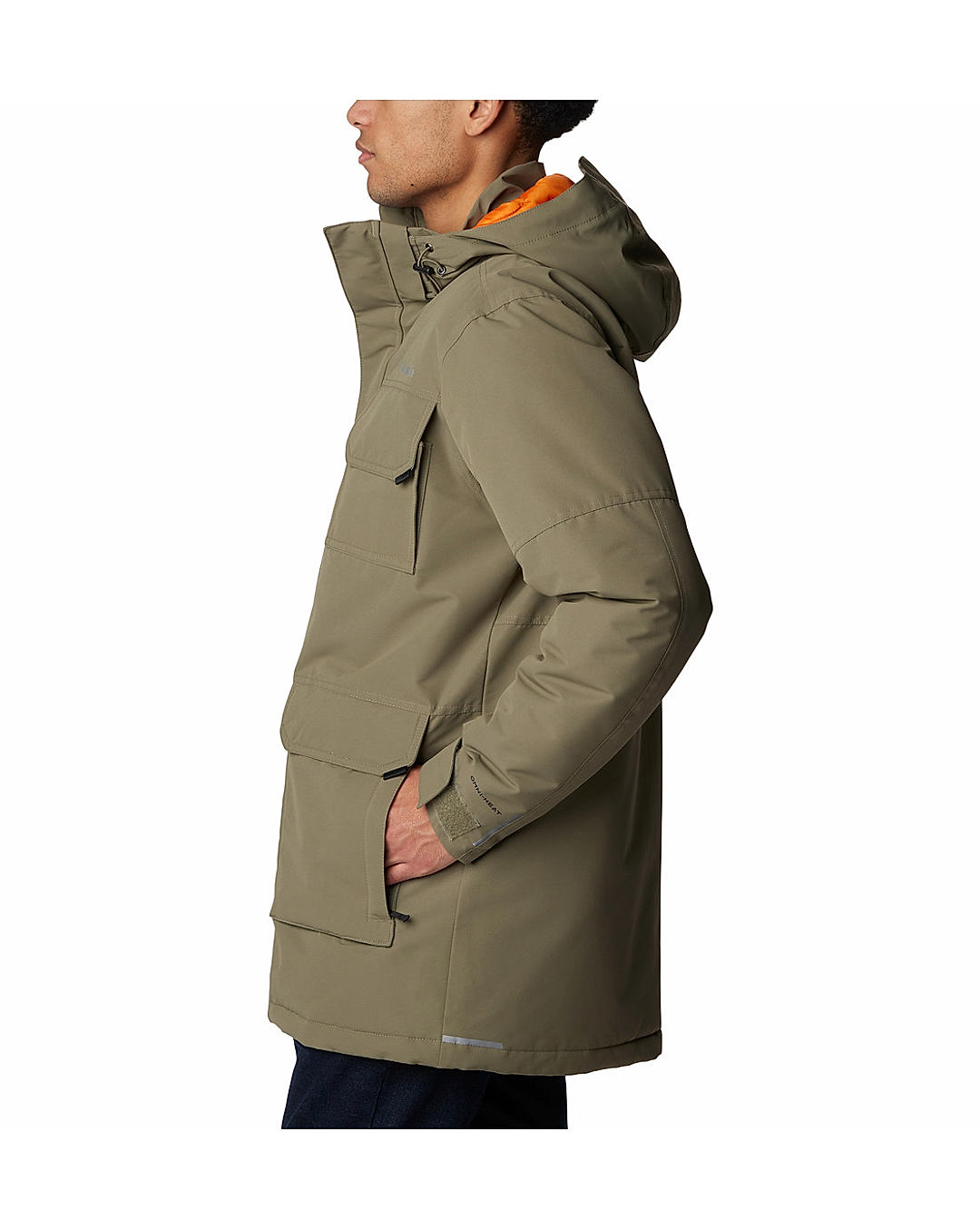 Columbia Mens Green Omni-Heat Infinity Landroamer Parka Jacket