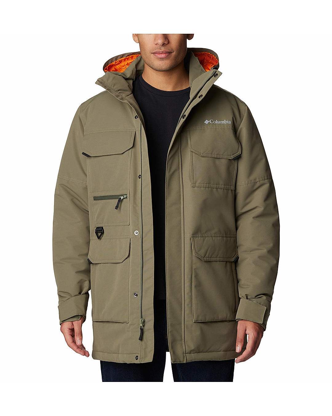Columbia Mens Green Omni-Heat Infinity Landroamer Parka Jacket